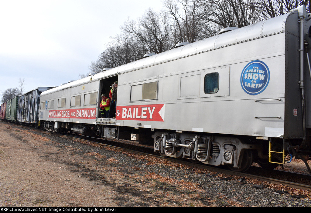 RBBB Car # 1701 on the train 